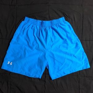 Blue Under Armour Swim Trunks - Mens size Large